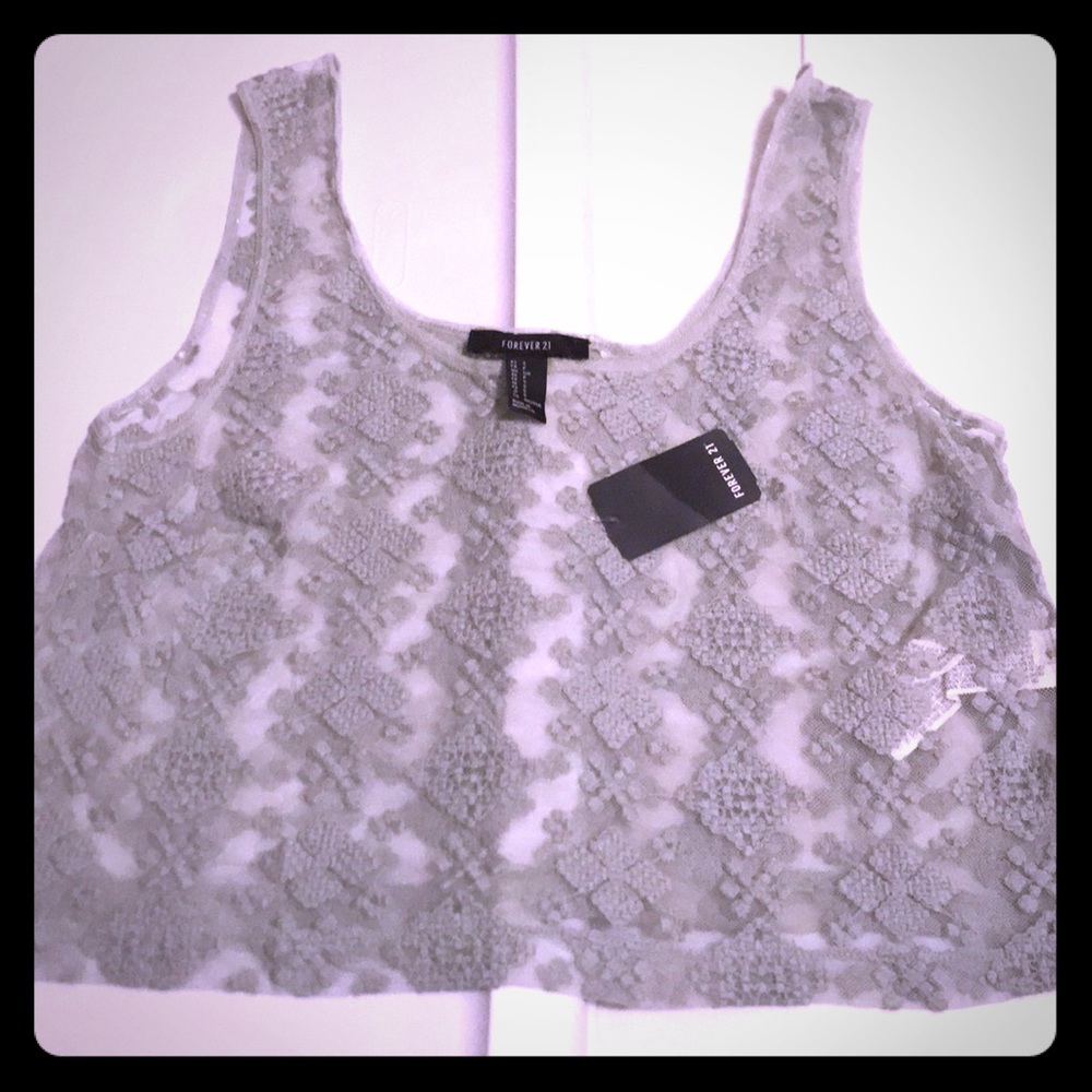 Crop tank top
